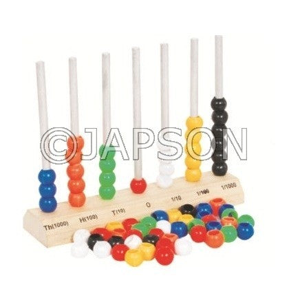 Decimal Abacus for School Maths Lab Decimal Abacus for School Maths Lab